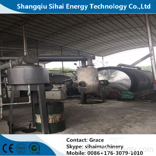 Tyre Oil Extraction By Pyrolysis Plant